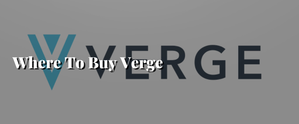 where to buy verge